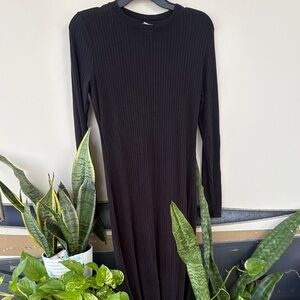 a new day Black Long Sleeve Dress